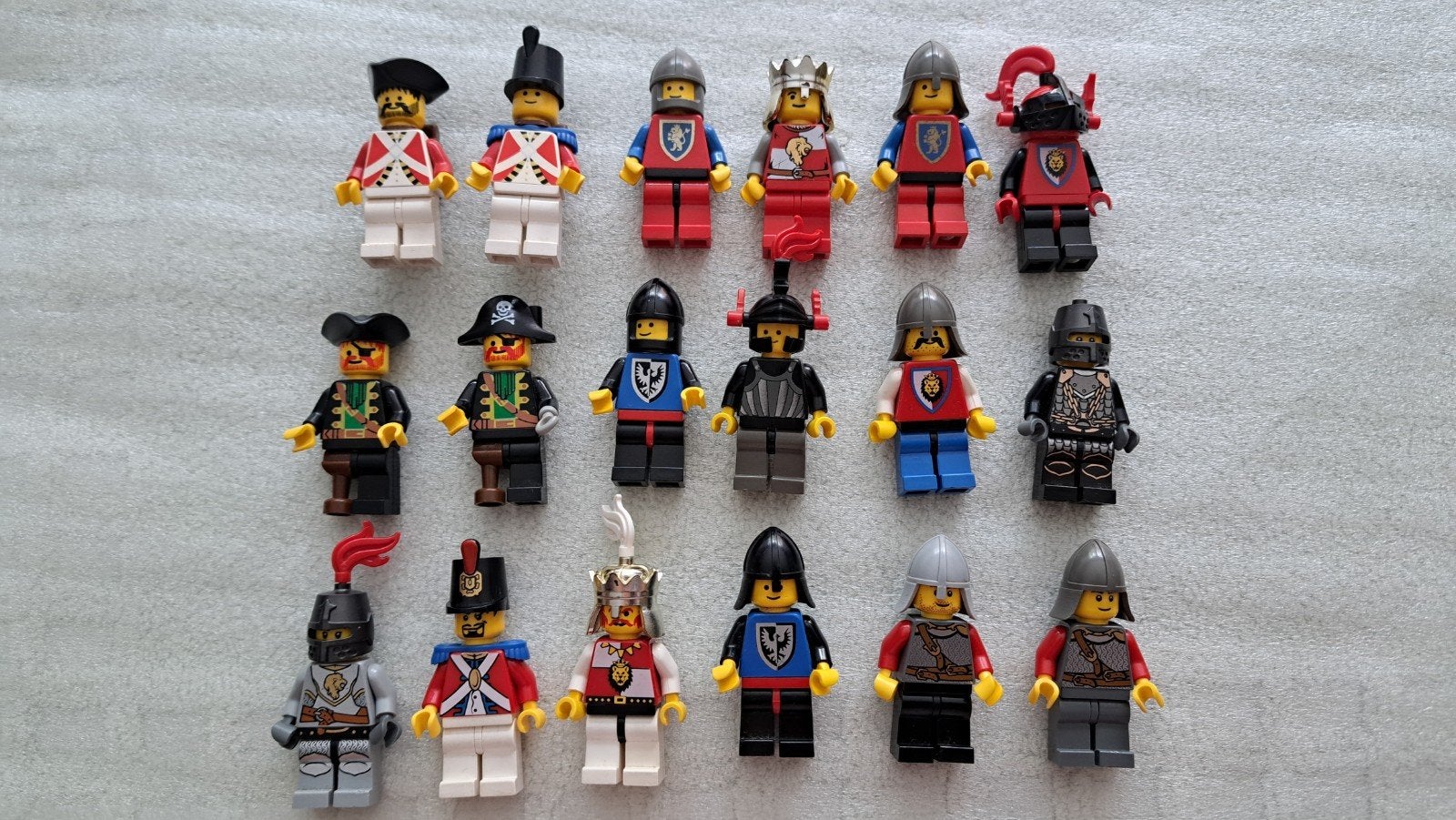 Lego minifiguren castle 18 stuks, Ophalen of Verzenden