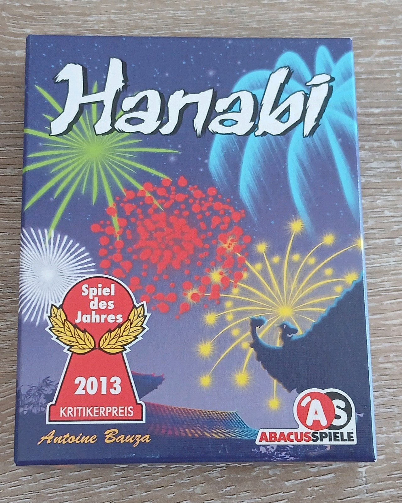 Hanabi coöperatieve kaartspel 2-5 spelers 8+ spel, Een of twee spelers, Ophalen of Verzenden, Zo goed als nieuw, Abacusspiele