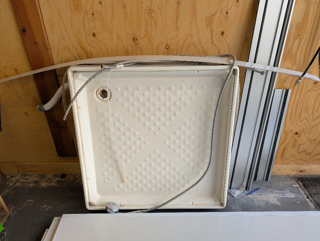 Nooddouche te koop, Ophalen, Gebruikt, Douche