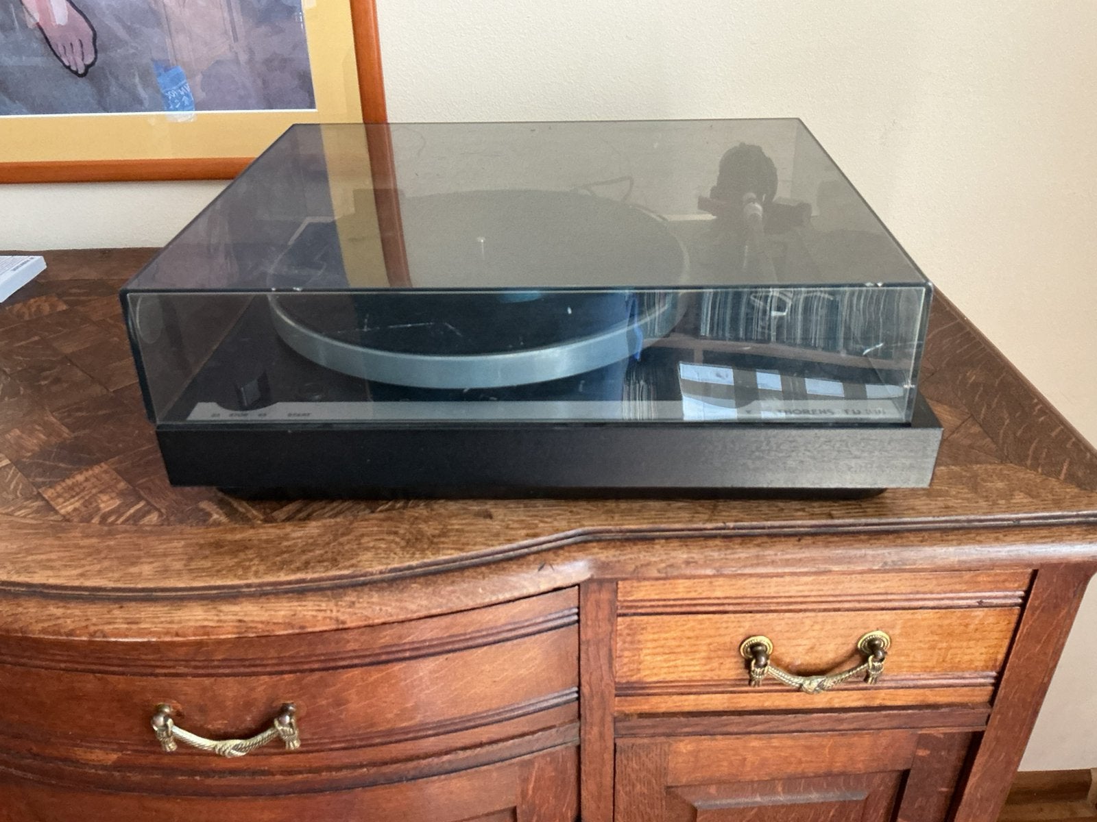 Thorens TD 318 draaitafel, Ophalen, Zo goed als nieuw, Thorens