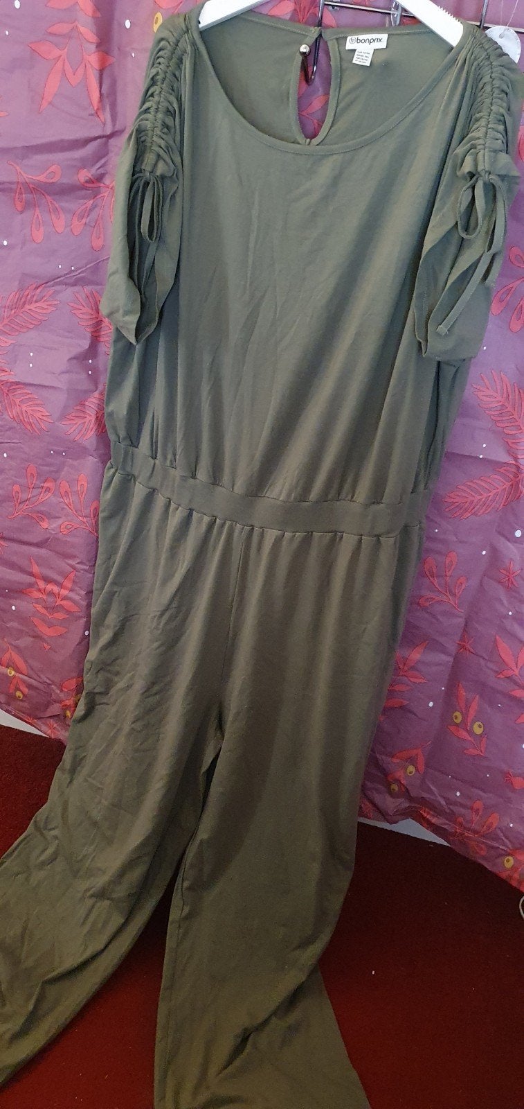 Bonprix Jumpsuit - Maat 52/54 (2XL) - Groen, Bonprix, Verzenden, Maat 46/48 (XL) of groter, Zo goed als nieuw