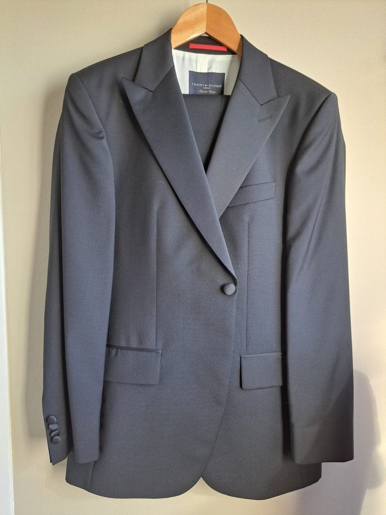 Smoking, Ophalen, Maat 48/50 (M), Zwart, Tommy Hilfiger