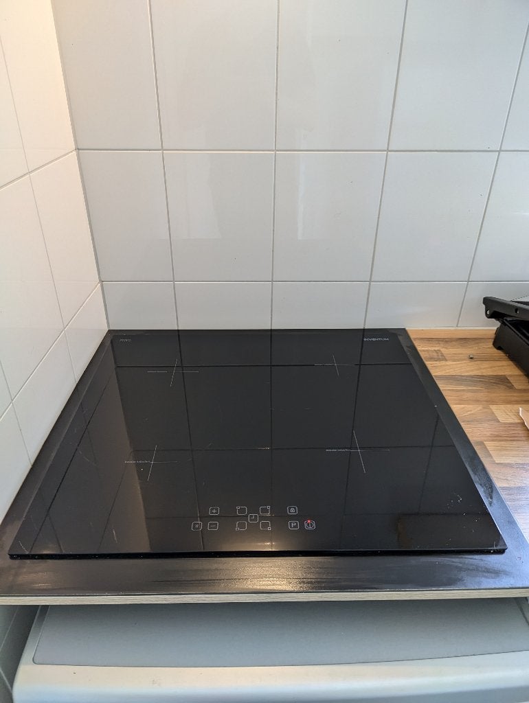 Inventum Inductie IKI6030, Zo goed als nieuw, Inductie, Vrijstaand, 4 kookzones