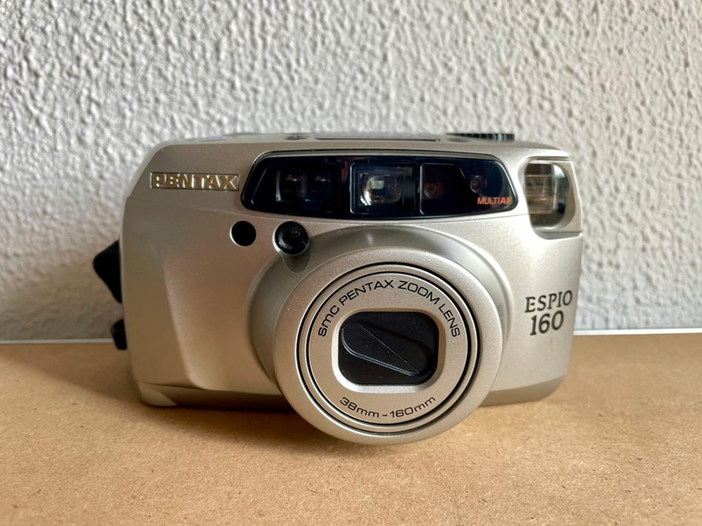 Pentax Espio 160, Verzenden, Zo goed als nieuw, Spiegelreflex, Pentax