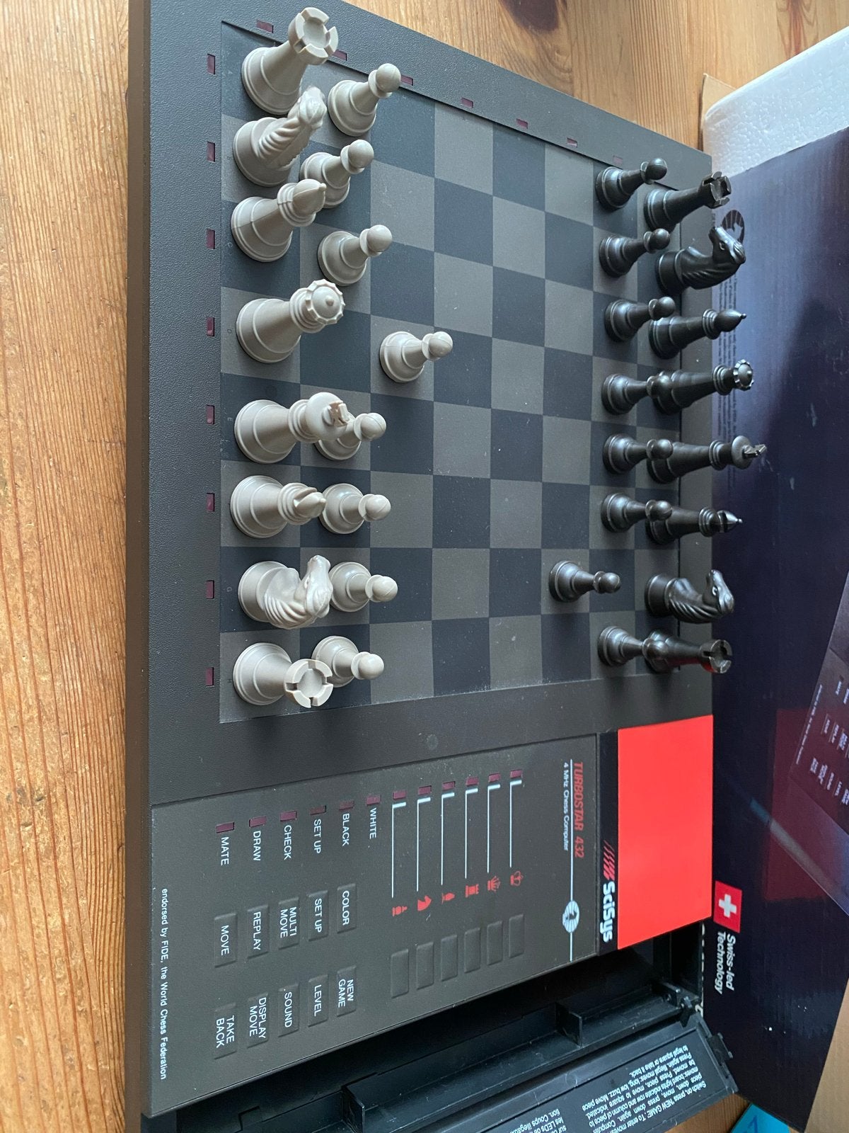 SciSys Turbostar 432 Schaakcomputer - Zo goed als nieuw, Hobby en Vrije tijd, Een of twee spelers, Ophalen, Gebruikt