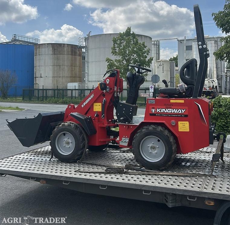 KINGWAY H160 Wiellader SHOVEL – NIEUW | Kubota motor, Ophalen of Verzenden, Neerkant, KINGWAY, Wiellader of Shovel