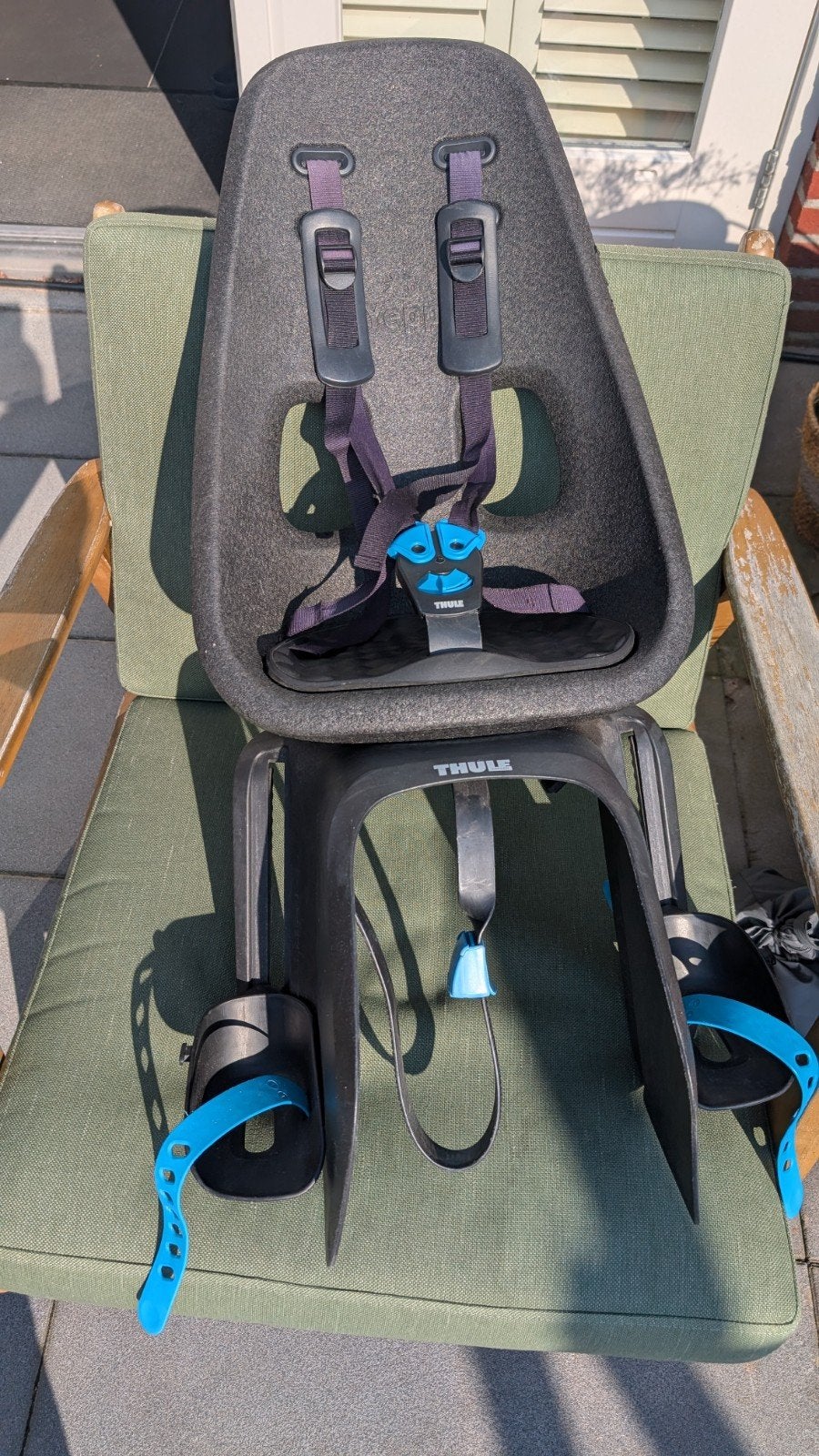 Thule Yepp Achterzitje - Comfortabel en Veilig, Fietsen en Brommers, Fietsaccessoires | Fietsstoeltjes, Achterzitje, 9 t/m 18 kg