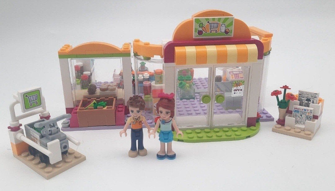 Lego Friends 41118 Heartlake Supermarkt compleet, Kinderen en Baby's, Lego, Friends, Ophalen of Verzenden, Zo goed als nieuw