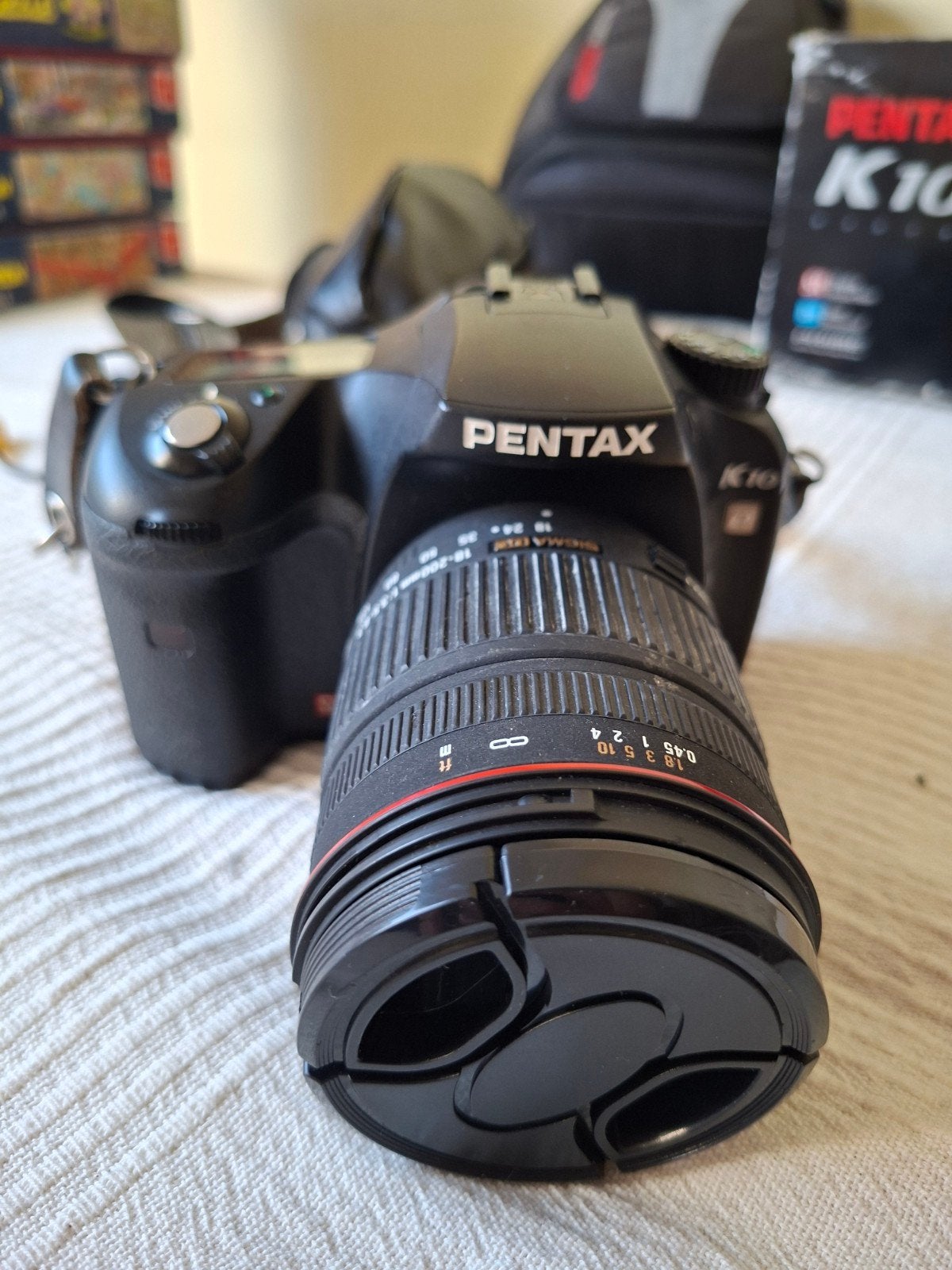 Pentax K10D Camera, Ophalen, Gebruikt, Inclusief tas/hoes, Pentax