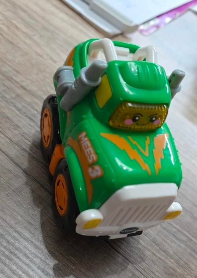VTech Toet Toet Auto Mees de Raceauto, Ophalen of Verzenden, Gebruikt, 6 maanden tot 2 jaar