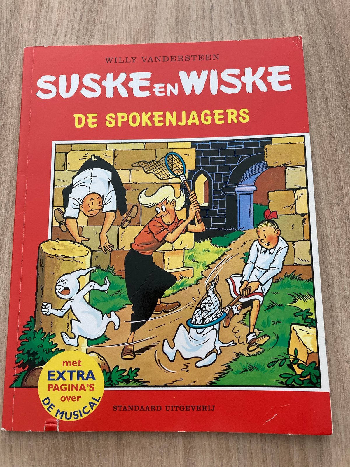 Suske en Wiske de spokenjagers, Eén stripboek, Ophalen of Verzenden, Zo goed als nieuw