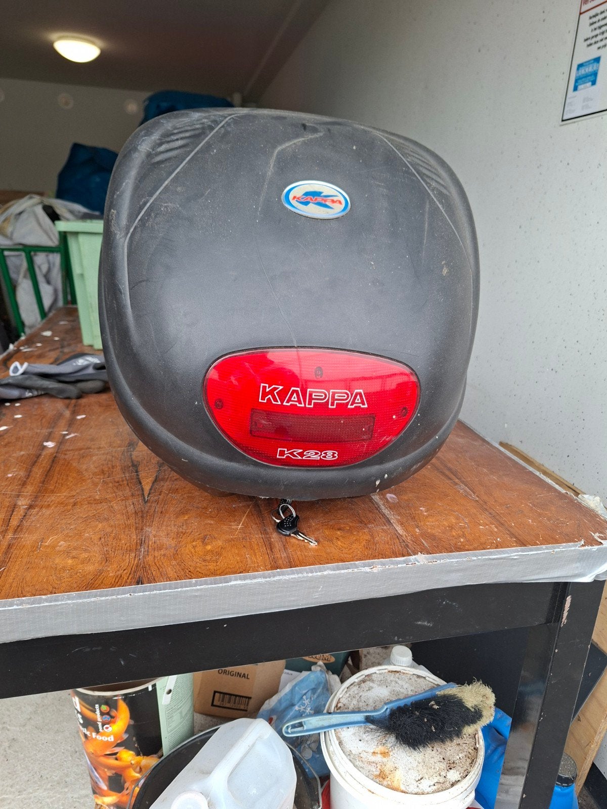 helm koffer yamaha etc., Fietsen en Brommers, Ophalen, Gebruikt, Overige typen, Yamaha