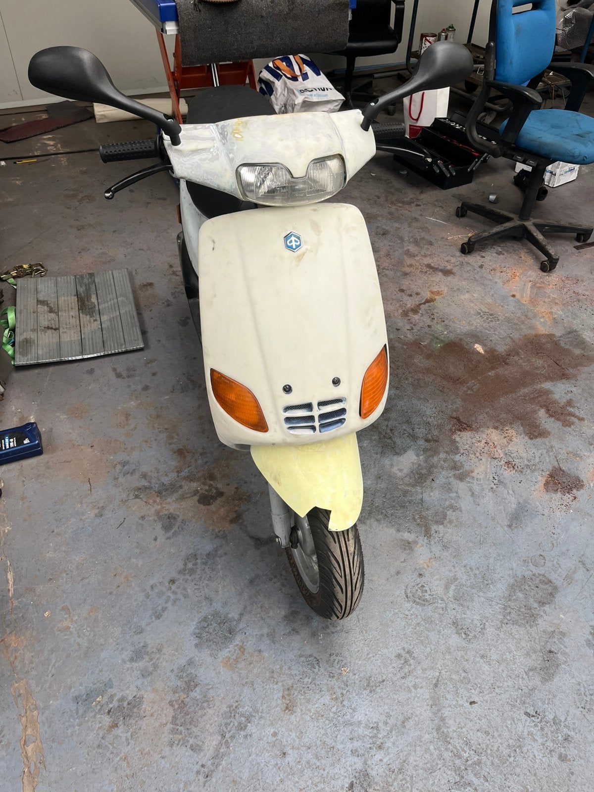 Project scooter piagio zip type 2 50cc 2 takt, Fietsen en Brommers, Tweetakt, Gebruikt, Zip, Ophalen of Verzenden
