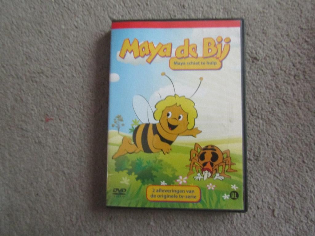 DVD: Maya de bij - Maya schiet te hulp, 2 afleveringen, Europees, Gebruikt, Tekenfilm, Alle leeftijden