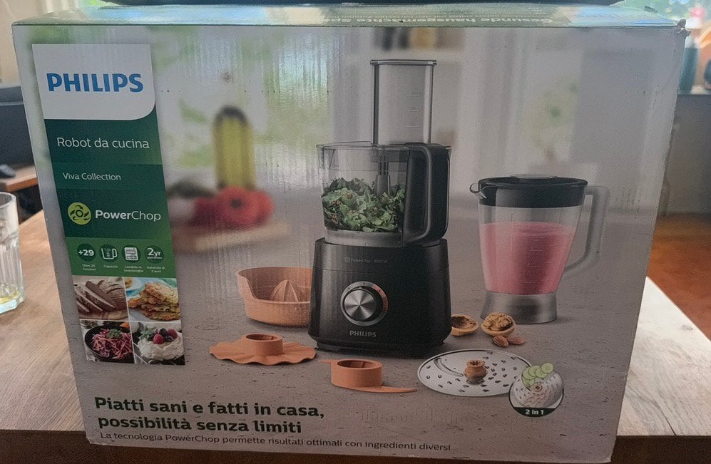 Philips Viva Collection HR7530/10, Ophalen of Verzenden, Nieuw, 3 snelheden of meer