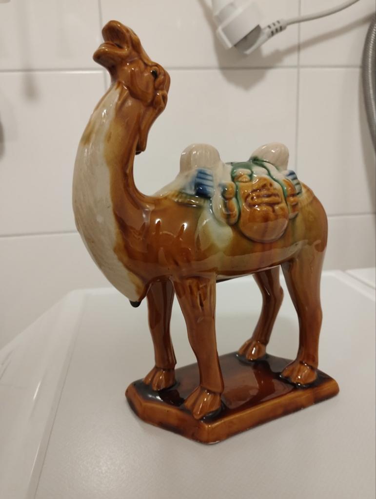 Oud Chinees sancai majolica kameel, Antiek en Kunst, Antiek | Keramiek en Aardewerk, Ophalen of Verzenden