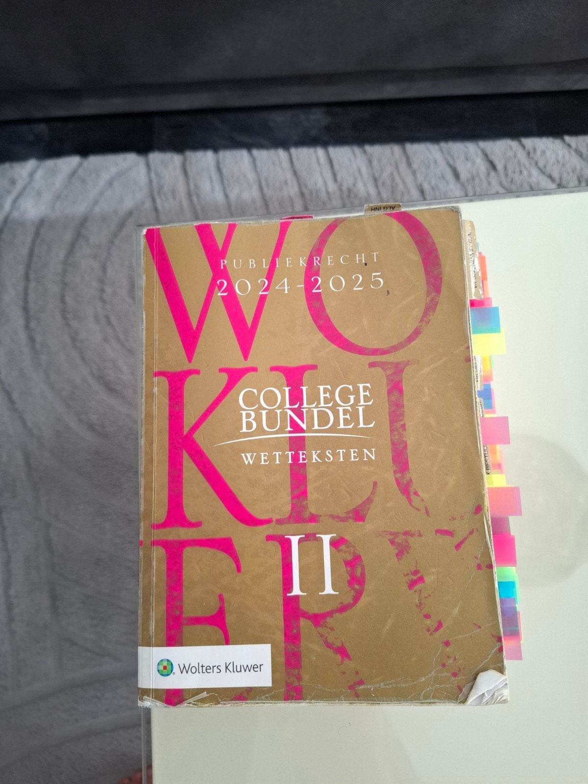 Wolters Kluwer Collegebundel Publiekrecht 2024-2025, Boeken, HBO, Wolters Kluwer, Gamma, Ophalen