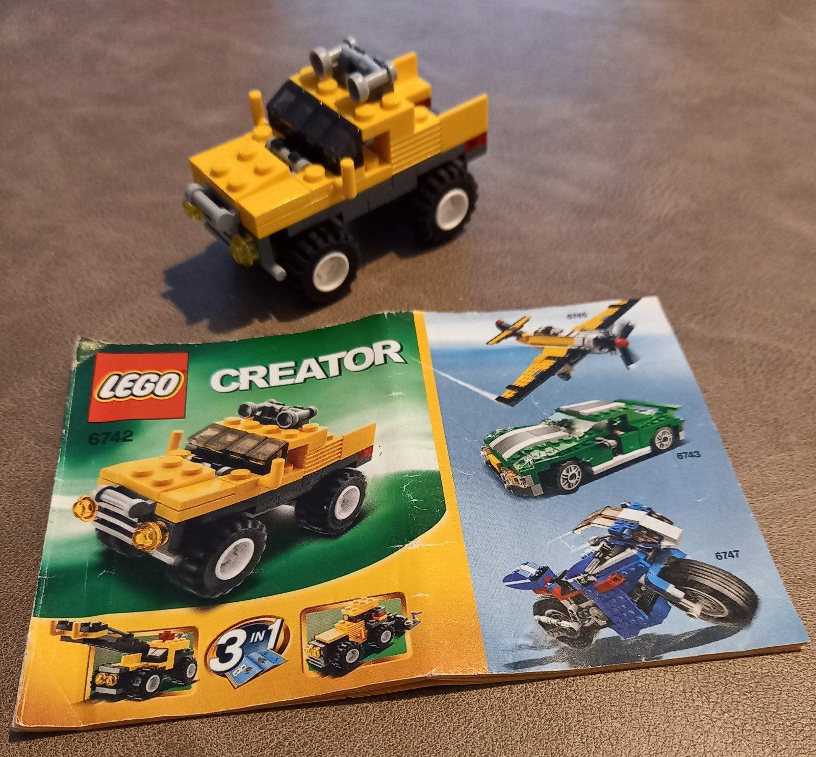 Lego Creator 6742 compleet met doos en boekje, Compleet, Gebruikt, Lego, Ophalen of Verzenden