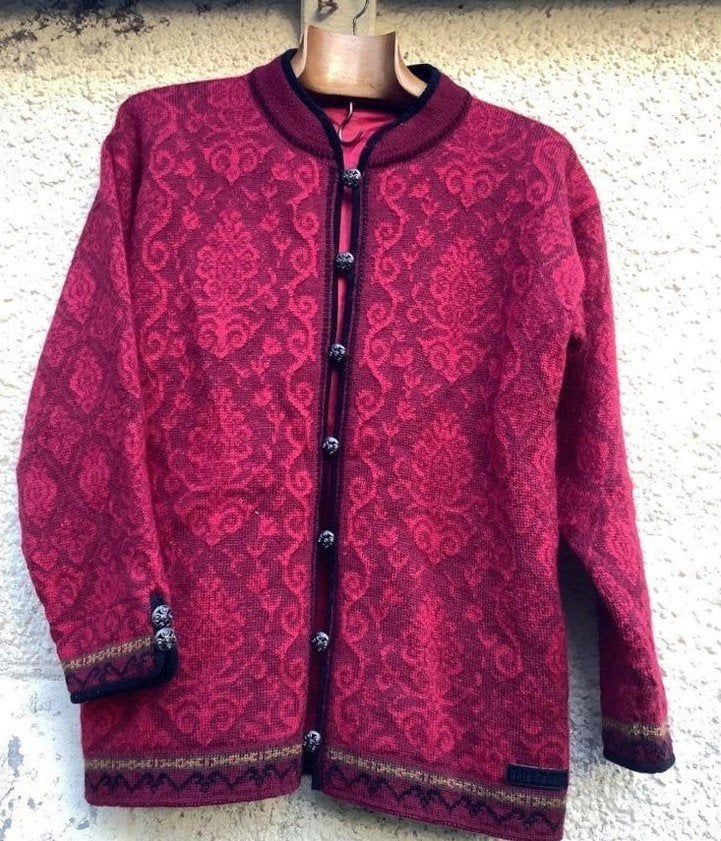 Dale of Norway wollen vest met Windstopper 36 38, Ophalen of Verzenden, Zo goed als nieuw, Rood, Dale of Norway