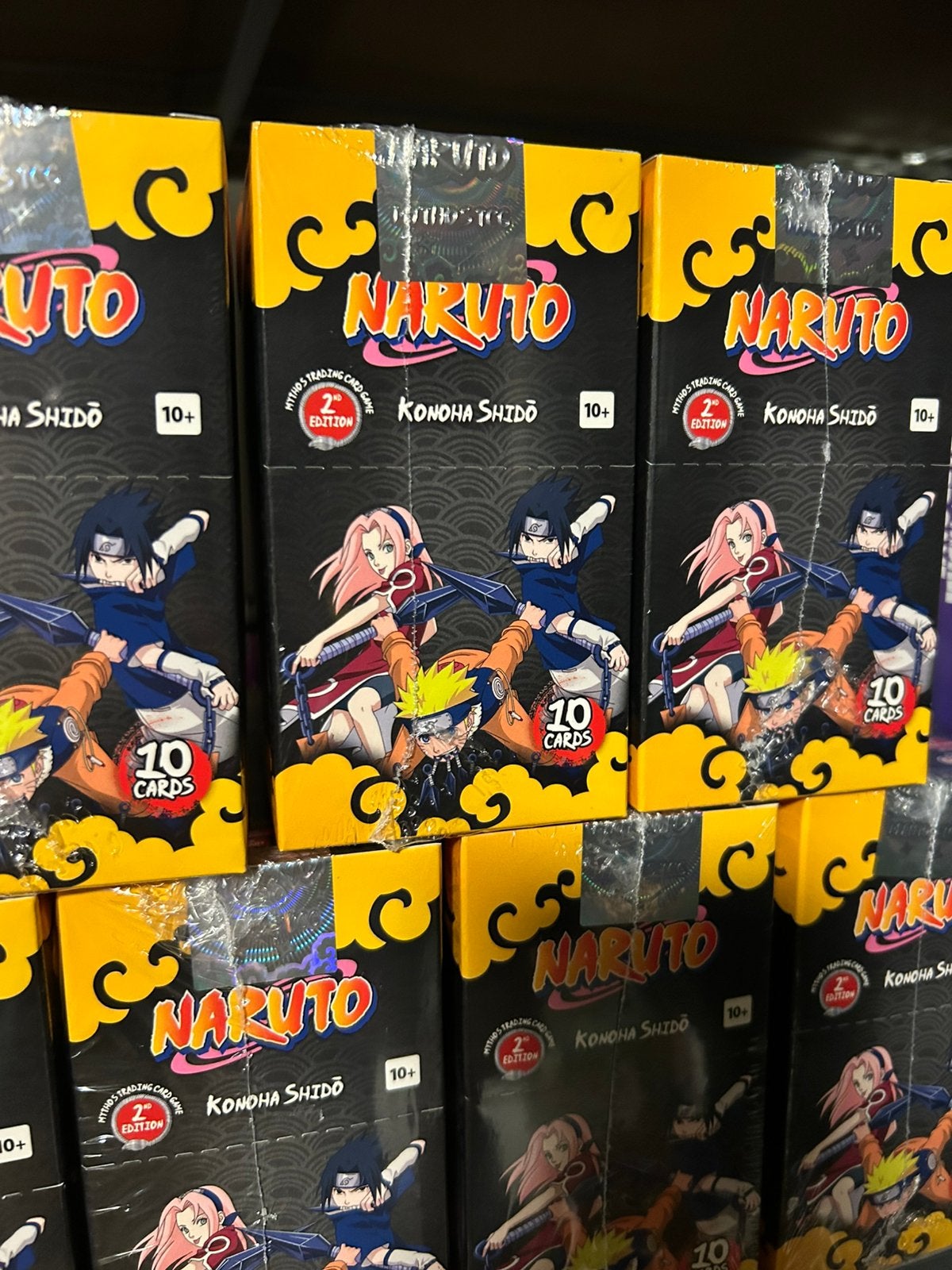 Naruto mythos 2nd edition booster box, Ophalen of Verzenden, Zo goed als nieuw, Boosterbox