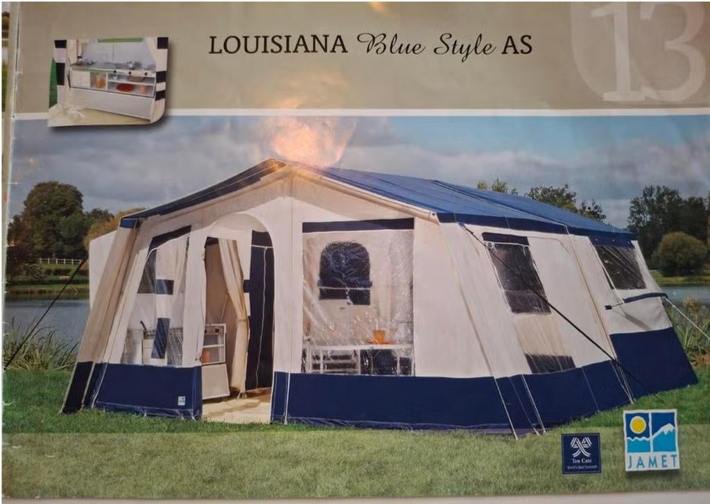 Jamet Louisiana vouwwagen uit 2012 - 6 persoons, 2500 euro, Ophalen, Aanwezig, Meer dan 6, Jamet