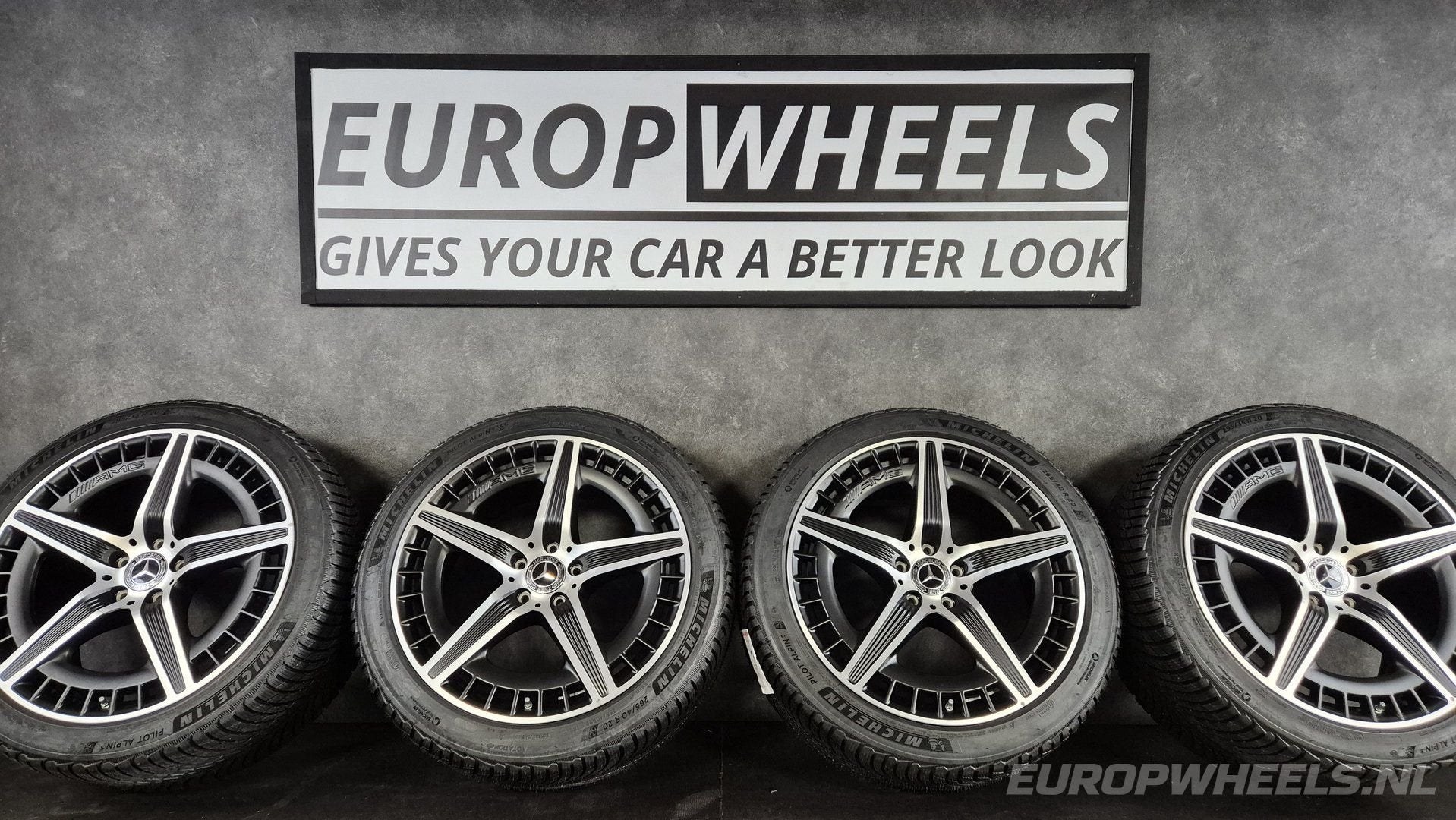 20 inch Mercedes EQE 43 53 AMG V295 velgen winterbanden