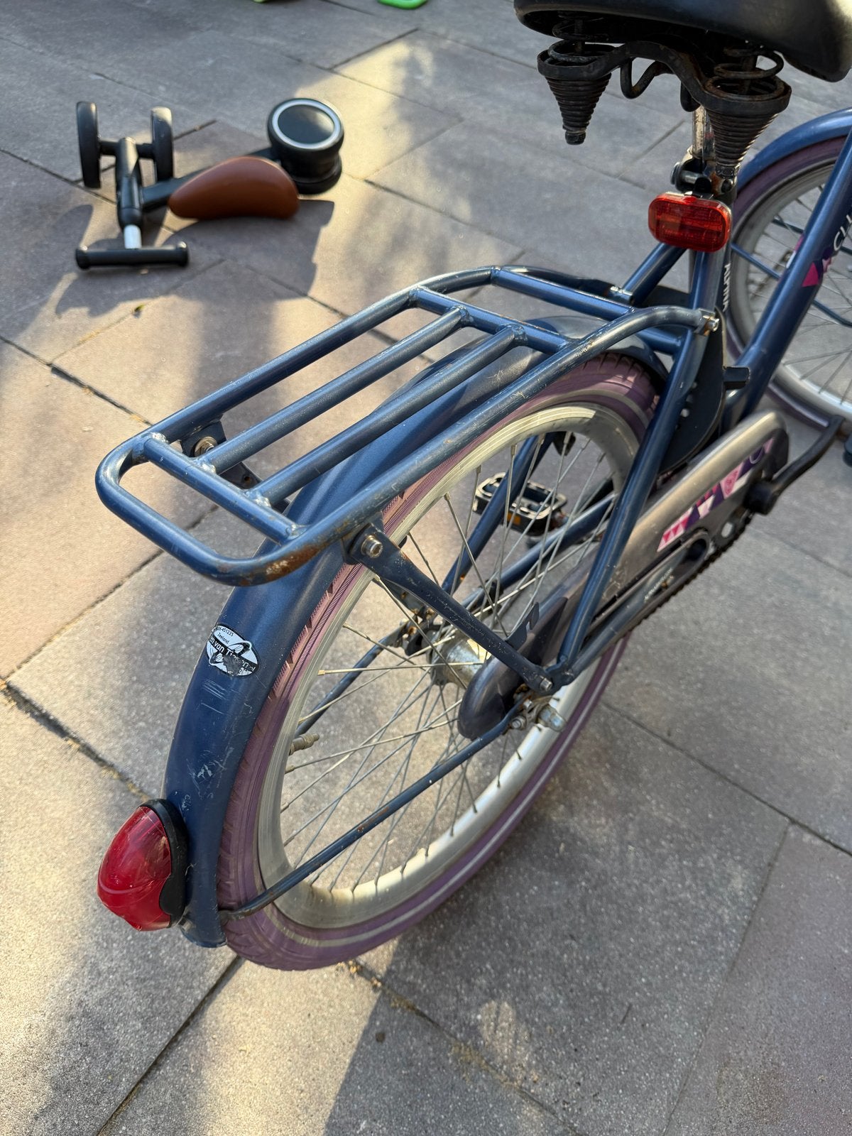 Alpina Clubb Meisjesfiets 20 inch - Gebruikt, Ophalen, Gebruikt, Velgrem, Handrem