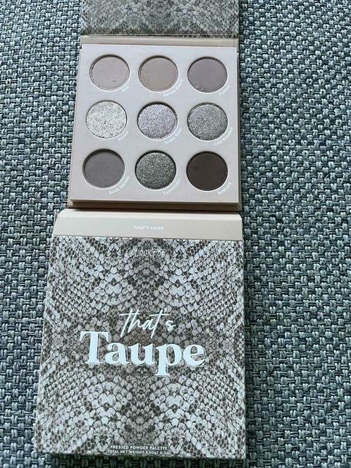 ColourPop That's Taupe Pressed Powder palette- Nieuw!, Nieuw, Ophalen of Verzenden, Make-up, Overige kleuren