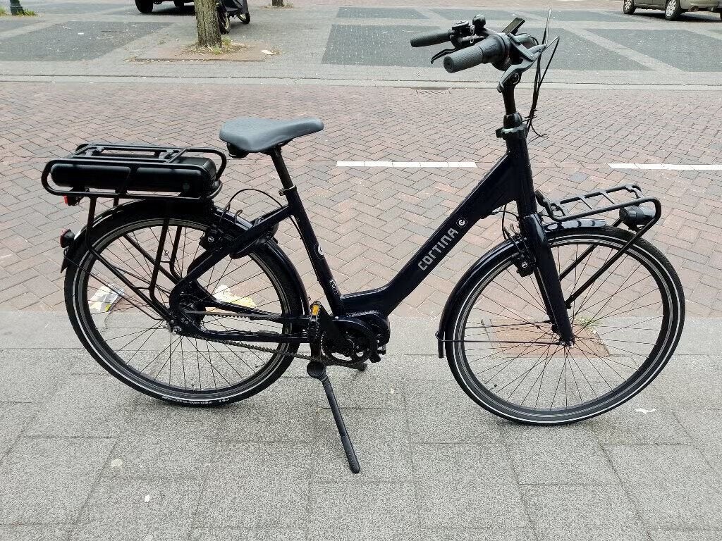 Cortina E-Common d50 elektrische fiets middenmotor en belt