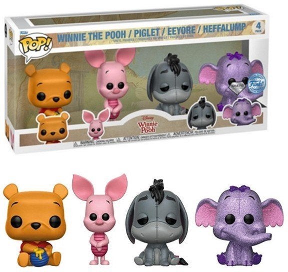 Funko Pop: Winnie the Pooh 4-Pack, ., Nieuw, Ophalen of Verzenden, .