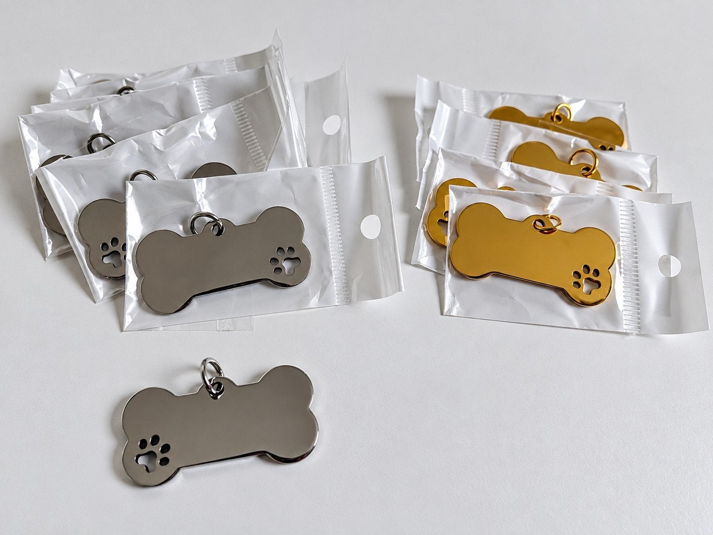 roestvrijstalen graveerbare penningen hond/kat, Dieren en Toebehoren, Verzenden, Meriescreations, Meriescreations, Meriescreations