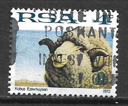 Rep Zuid Afrika 1972 Def serie aanvull schaap merino schaap, Ophalen of Verzenden, Zuid-Afrika, Gestempeld