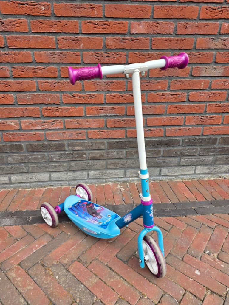 Smoby Frozen 3-wiel step voor kinderen, Ophalen, Gebruikt, Gewone step, Smoby
