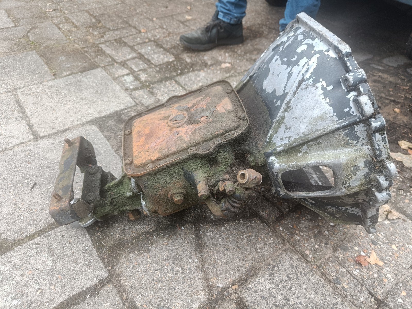 Versnellingsbak Opel Rekord A, Ophalen, Opel