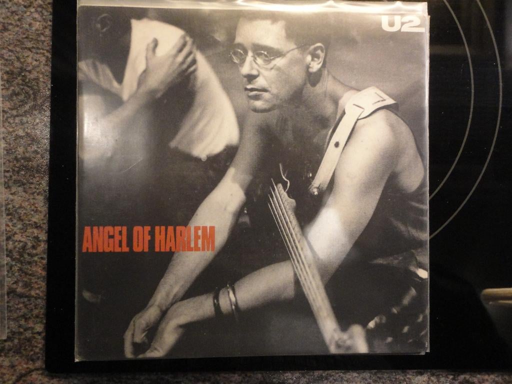 U2 - Angel of Harlem Germany 1988 FH, Cd's en Dvd's, Vinyl Singles, Gebruikt, Fotohoes, 7 inch, Ophalen of Verzenden