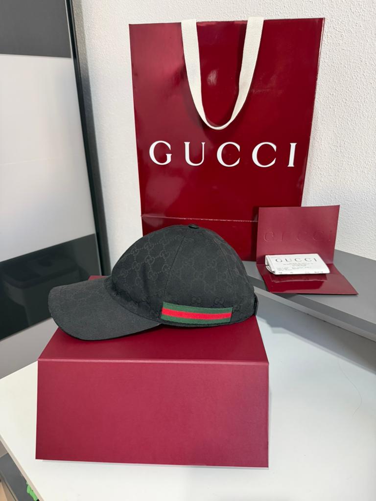 Originele Gucci Pet – Maat S – Nieuwstaat, Kleding | Heren, Hoeden en Petten, Ophalen, Zo goed als nieuw