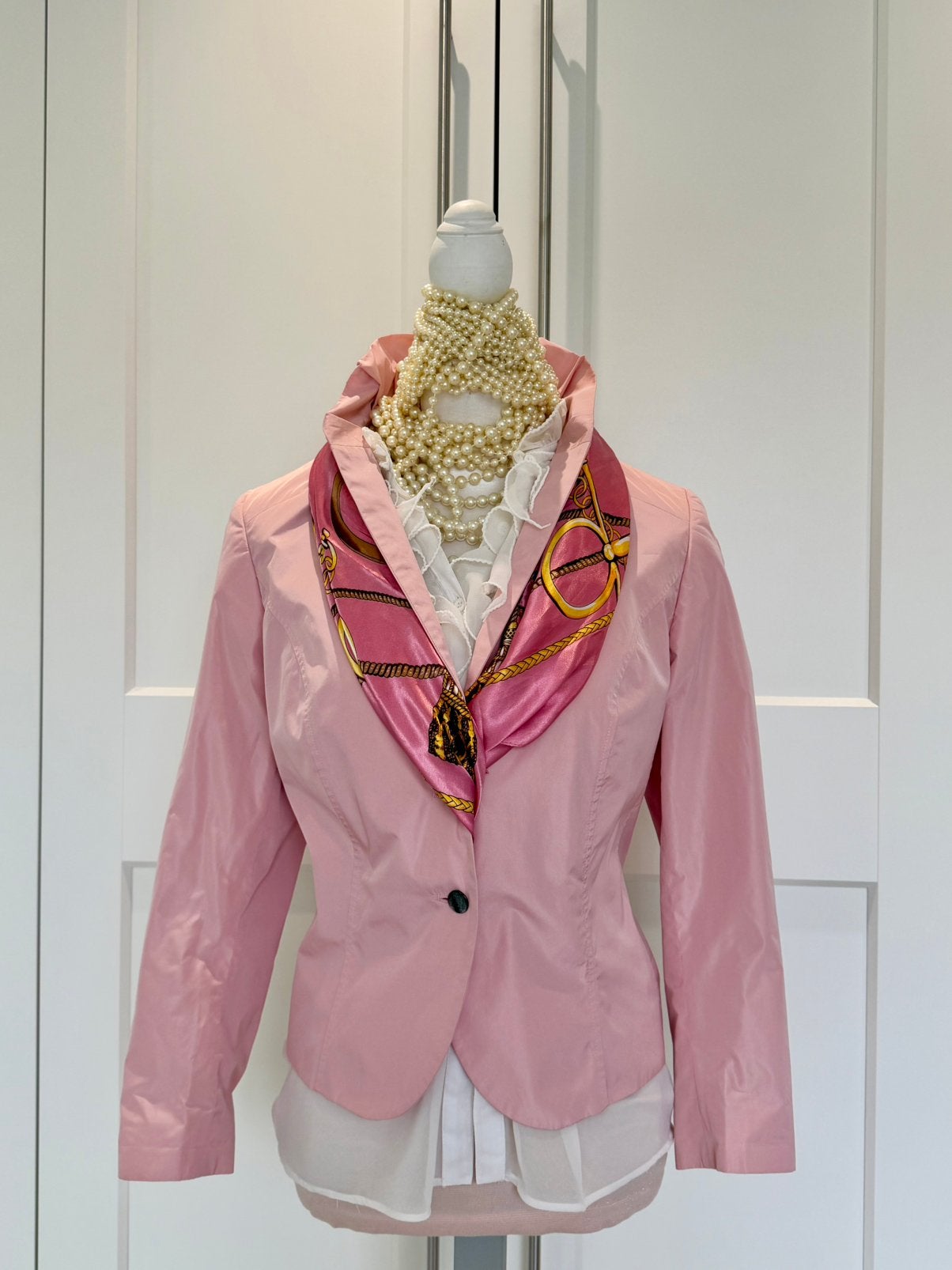 Schitterend Far Hills Purdey blazer jasje roze 42 44 xl xxl, Verzenden, Maat 42/44 (L), Zo goed als nieuw, Jasje