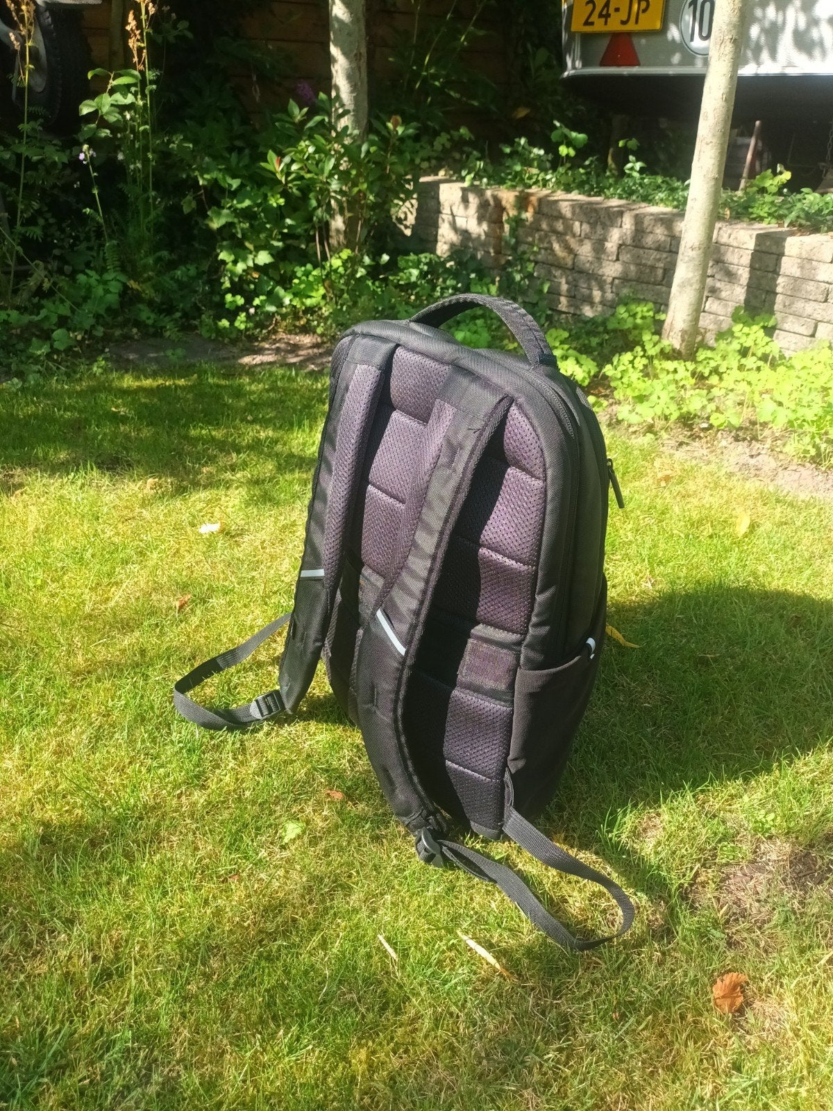 laptop tas/rugzak van dell, Computers en Software, Laptoptassen, Ophalen, 15 inch, Zo goed als nieuw, Rugzak
