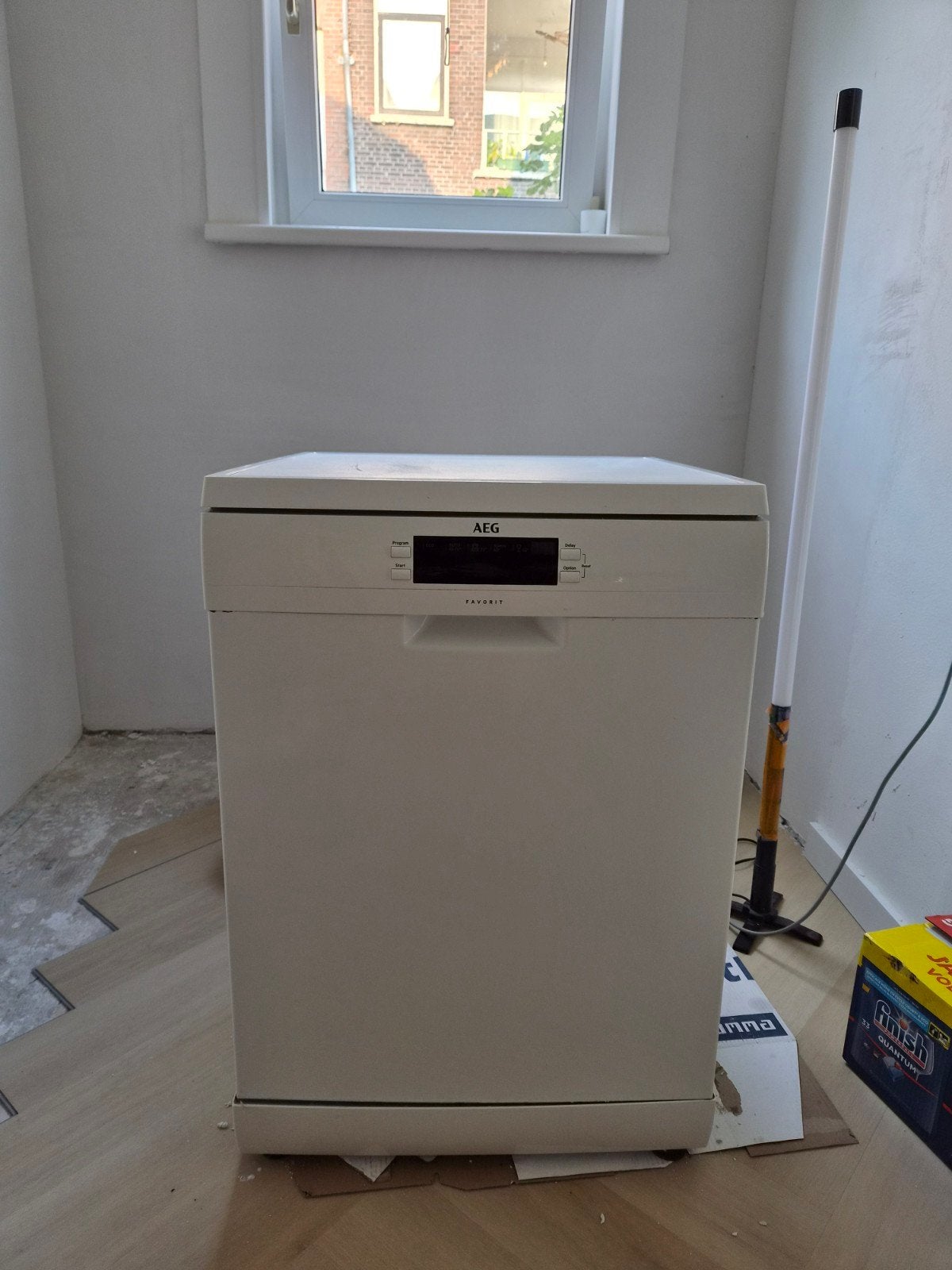 AEG FFB53600ZW Vaatwasser - Goed werkend, Witgoed en Apparatuur, Ophalen, Gebruikt, 60 cm of meer, 85 tot 90 cm