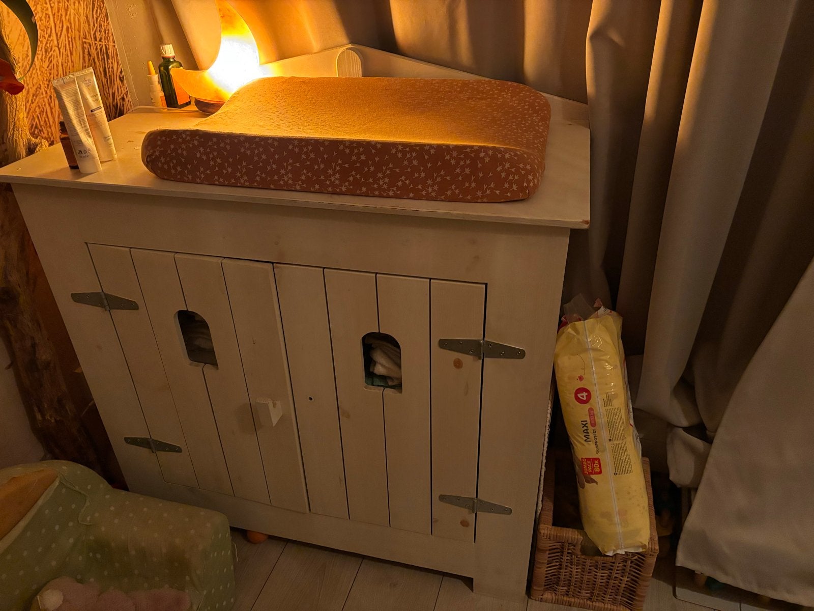 Commode en vuurtorenkast in strand thema, Ophalen, Gebruikt, 50 tot 70 cm, 75 tot 100 cm