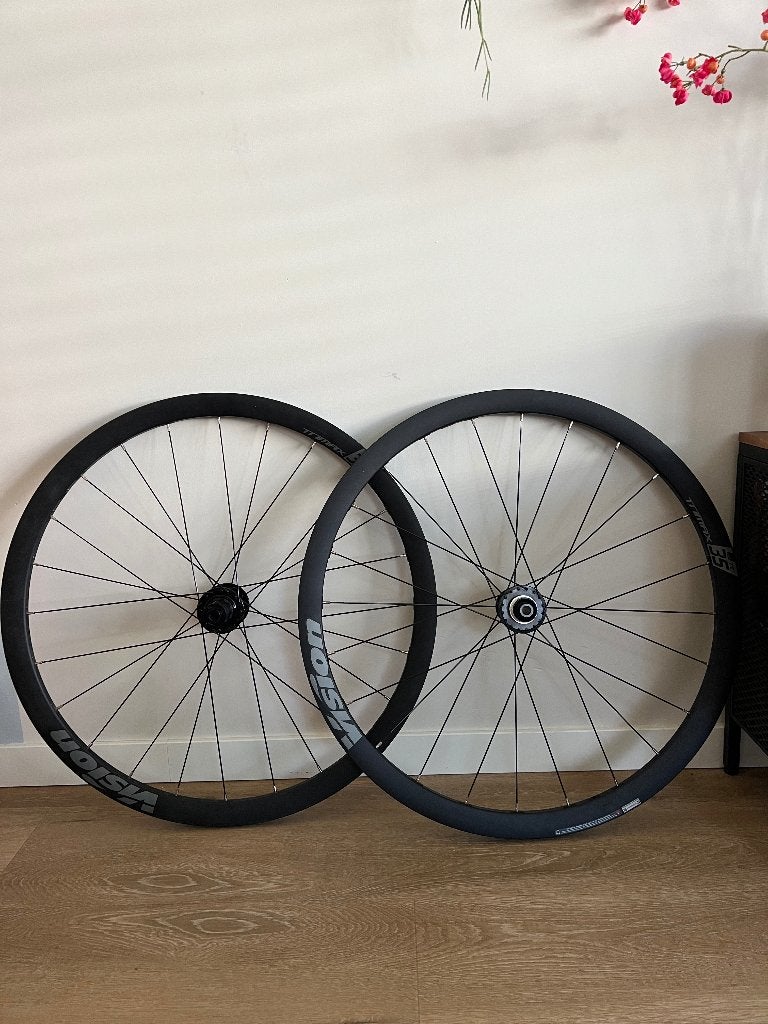 Wielset race/ gravel, Wiel, Ophalen of Verzenden, Zo goed als nieuw, Vision
