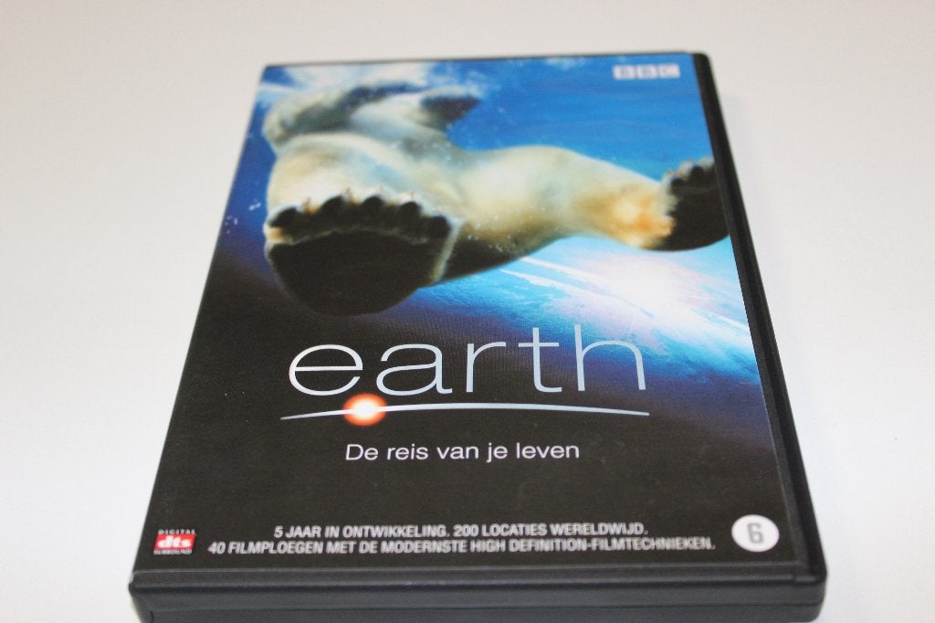 DVD Earth, Vanaf 6 jaar, Ophalen of Verzenden, Zo goed als nieuw, Natuur