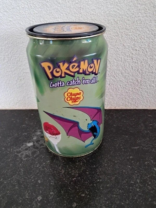 Pokemon Chupa Chups blik 2001 2002, Ophalen of Verzenden, Overige