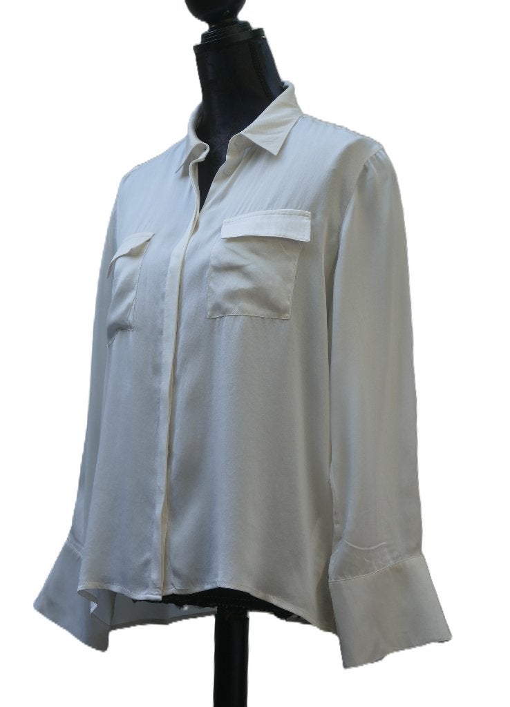 MAJE zijden blouse maat 3 (M/L), Maat 38/40 (M), Overige kleuren, Verzenden, Maje
