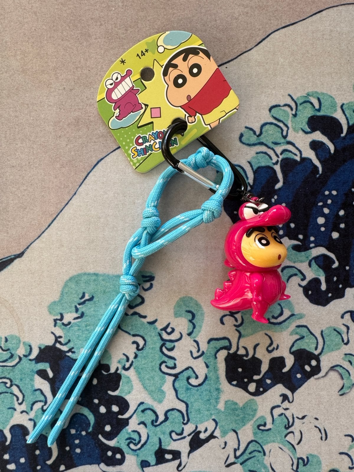 Crayon Shin-chan Sleutelhanger - Roze Dinosaurus Pak, Ophalen of Verzenden, Nieuw