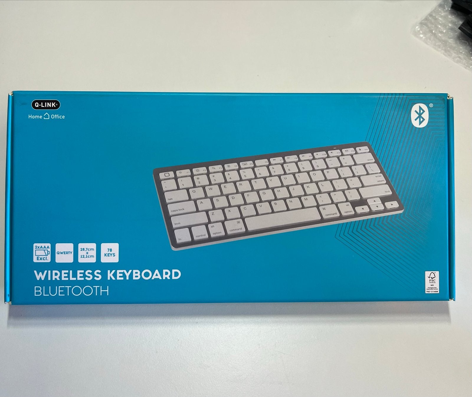 Q-Link Draadloos Bluetooth Toetsenbord QWERTY, Ophalen of Verzenden, Qwerty, Nieuw, Draadloos