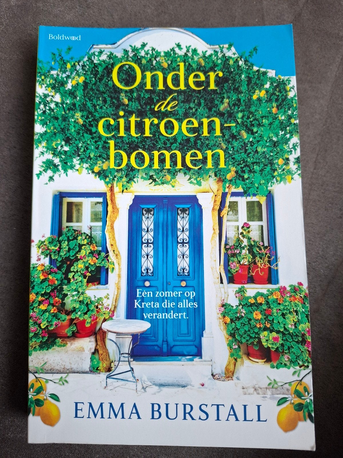 Onder de citroenbomen - Emma Burstall, Ophalen of Verzenden, Gelezen, Emma Burstall
