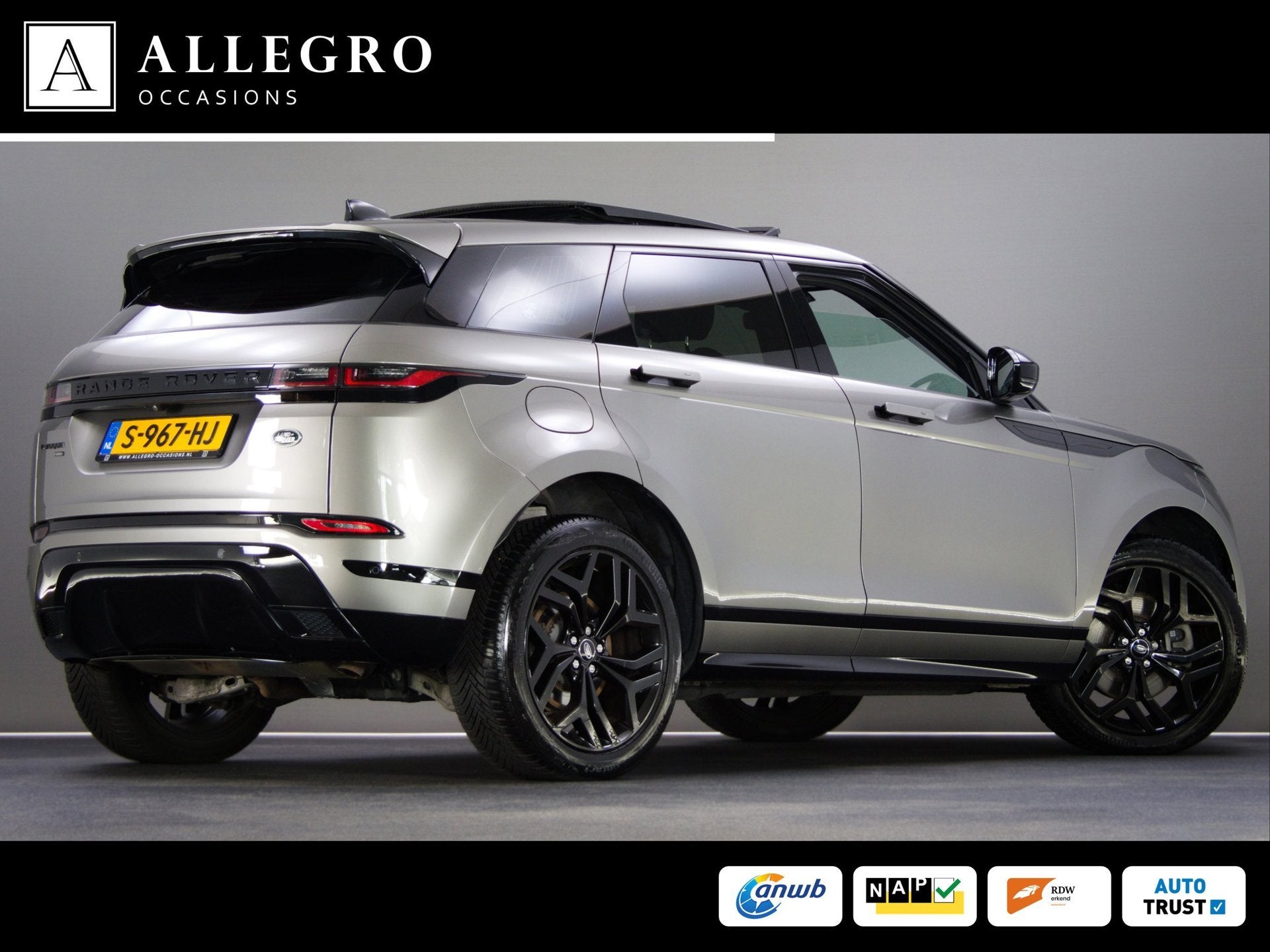 Land Rover Range Rover Evoque 1.5 P300e AWD R-Dynamic HSE (P, Automaat, Overige carrosserieën, Vierwielaandrijving, Hybride Elektrisch/Benzine