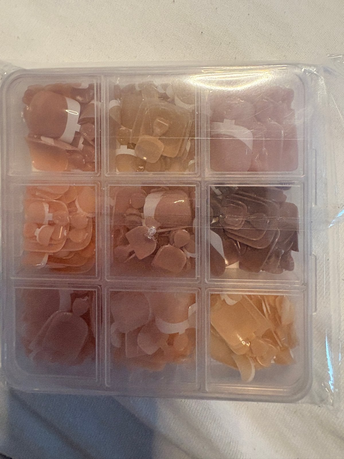 Teennagels nep in verschillende kleuren en maten, Ophalen of Verzenden, Nieuw, Overige typen