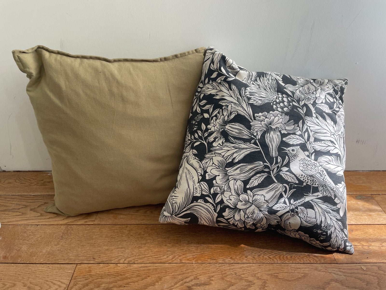 Sierkussens 50x50 cm (IKEA & H&M Home) incl. binnenkussen, Ophalen, Gebruikt, Meerkleurig, Inclusief binnenkussen